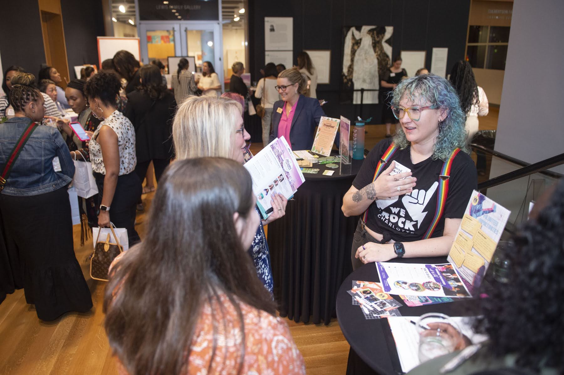 Photos of Attendees at Women Give CLT 2023