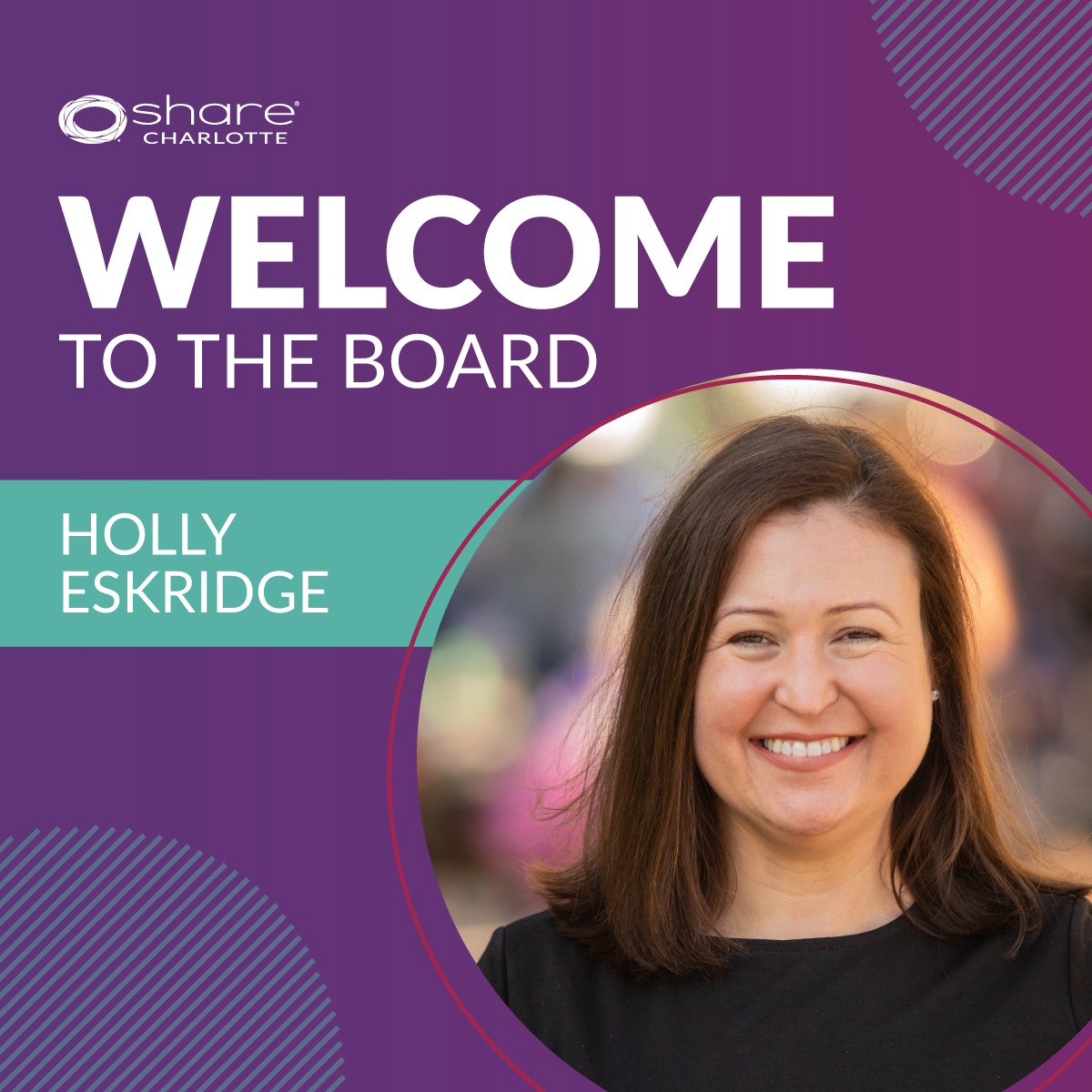 SHARE Charlotte Announces New Board Member Holly Eskridge | SHARE Charlotte