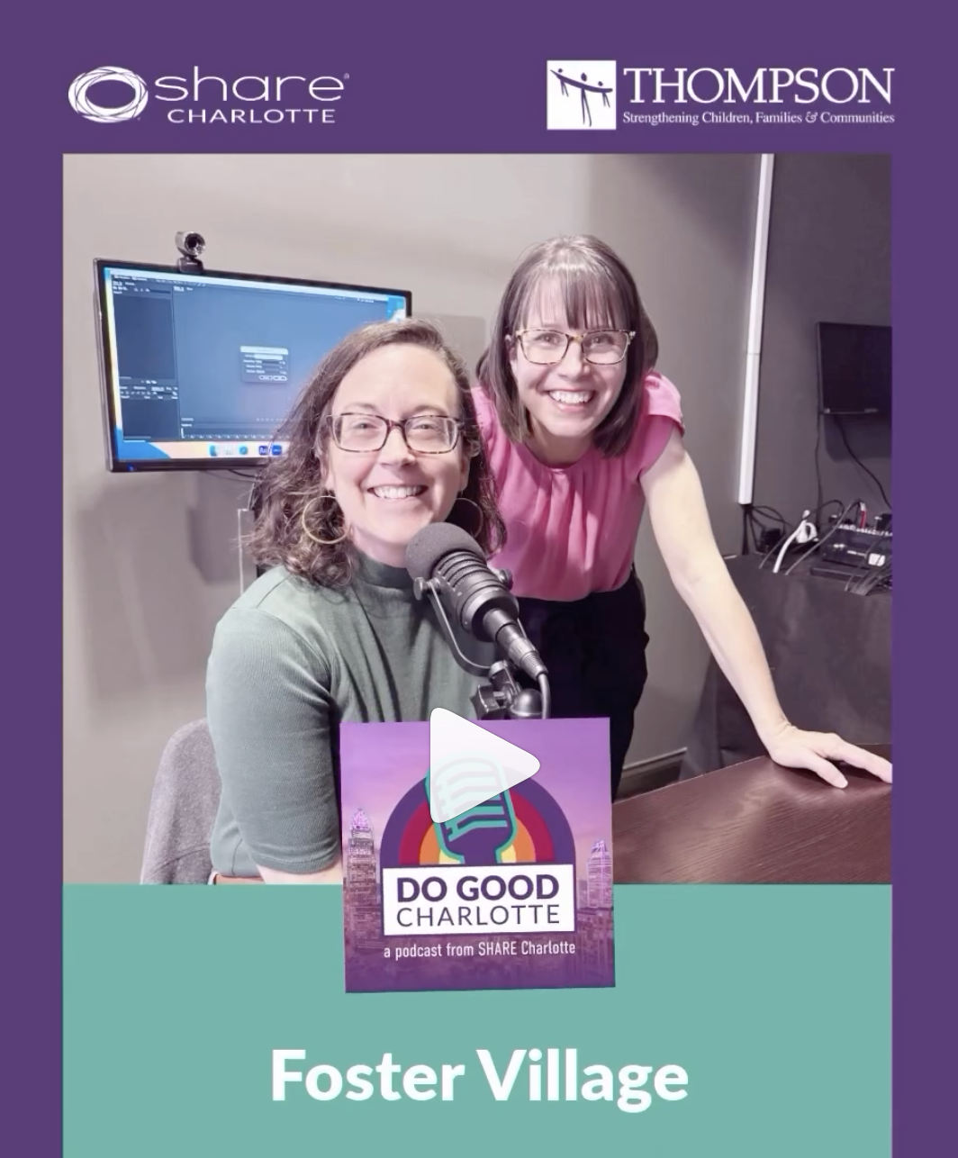 foster village charlotte on do good clt podcast