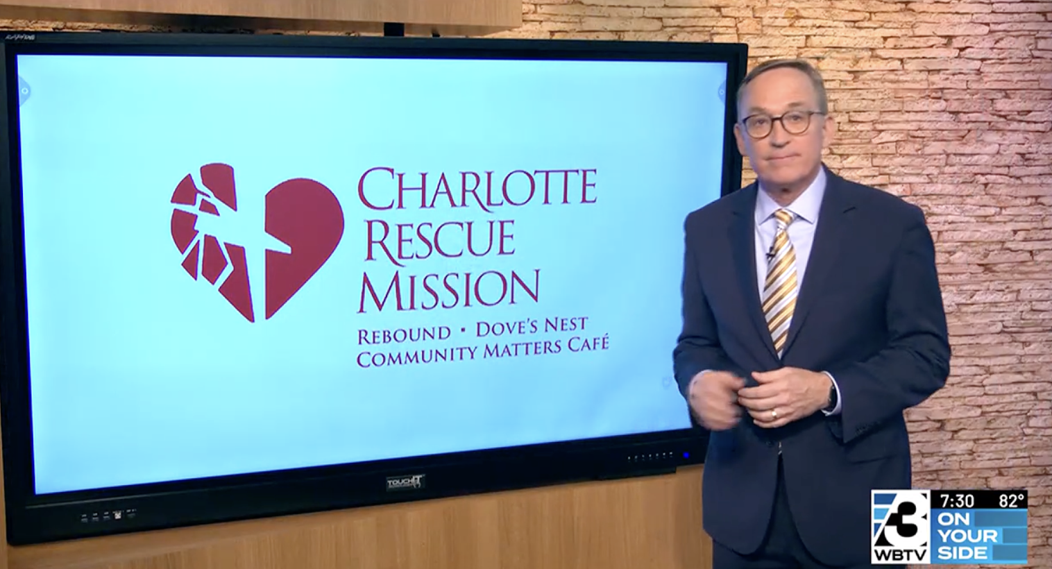 Charlotte rescue mission on your side tonight jamie boll