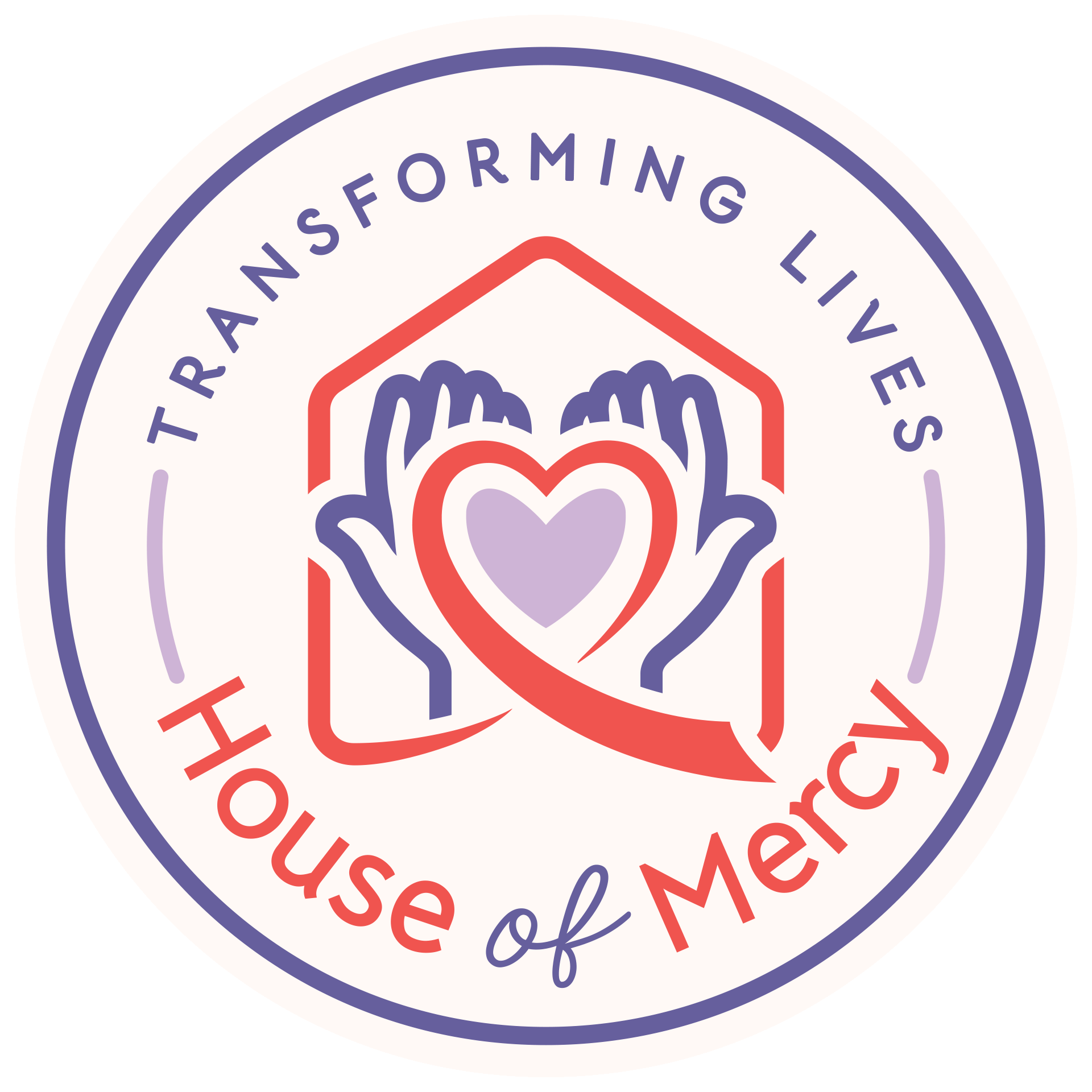 House of Mercy + Transforming Lives (Badge Logo)