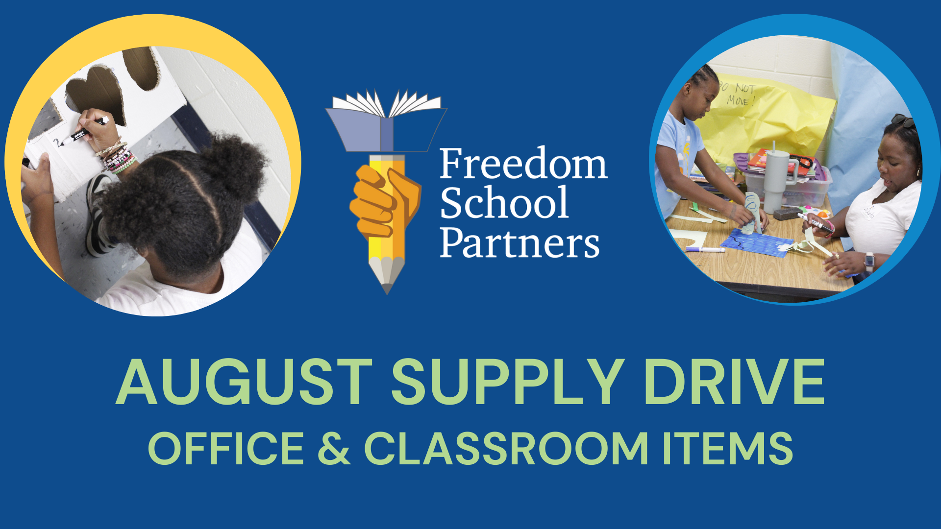 August Supply Drive