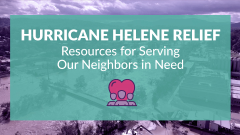 Hurricane Helene Relief Graphic