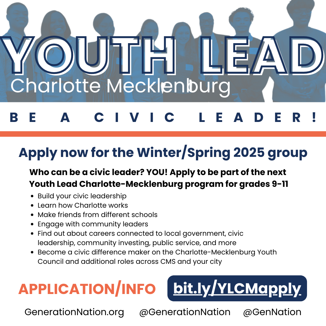 Youth Lead flyer