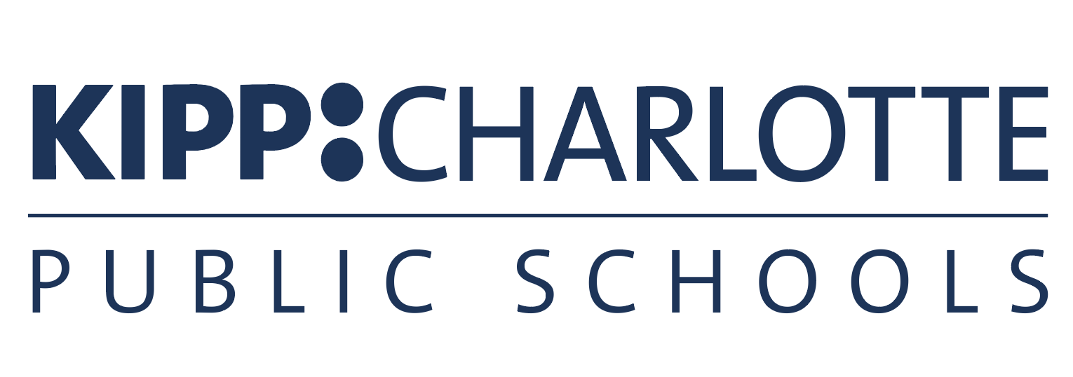 KIPP Charlotte public schools logo blue
