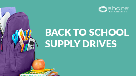 share Charlotte back to school supply drives