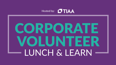 Corporate Volunteer Lunch & Learn