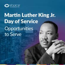 martin luther king profile image with headline text overlay