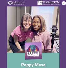 poppy muse on do good clt podcast