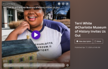 Charlotte Museum of History on Fran Marie Show SHARE Charlotte