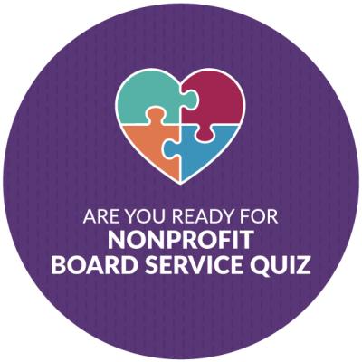 Board Service Quiz Graphic Circle