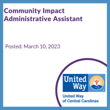 Community Impact Administrative Assistant