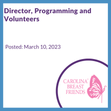 Director, Programming and Volunteers