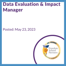 Data Evaluation & Impact Manager