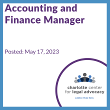 Accounting and Finance Manager