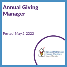 Annual Giving Manager